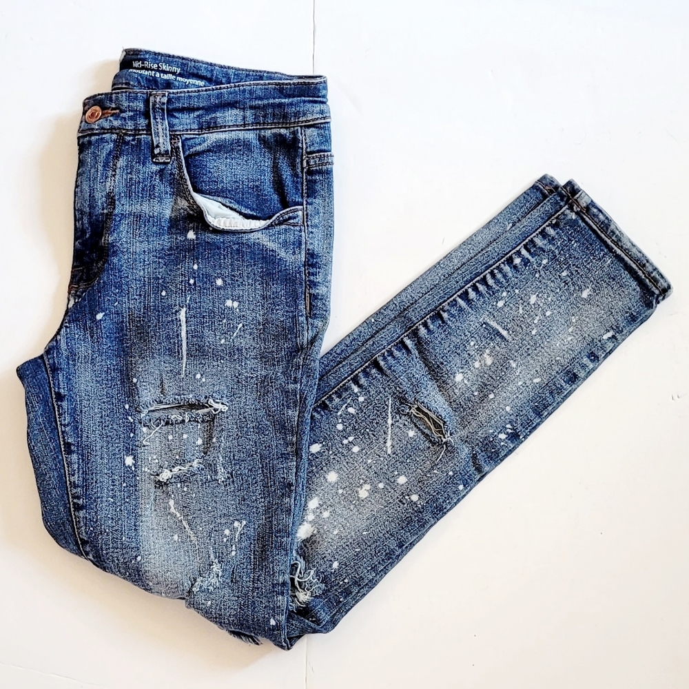 Distressed Jeans